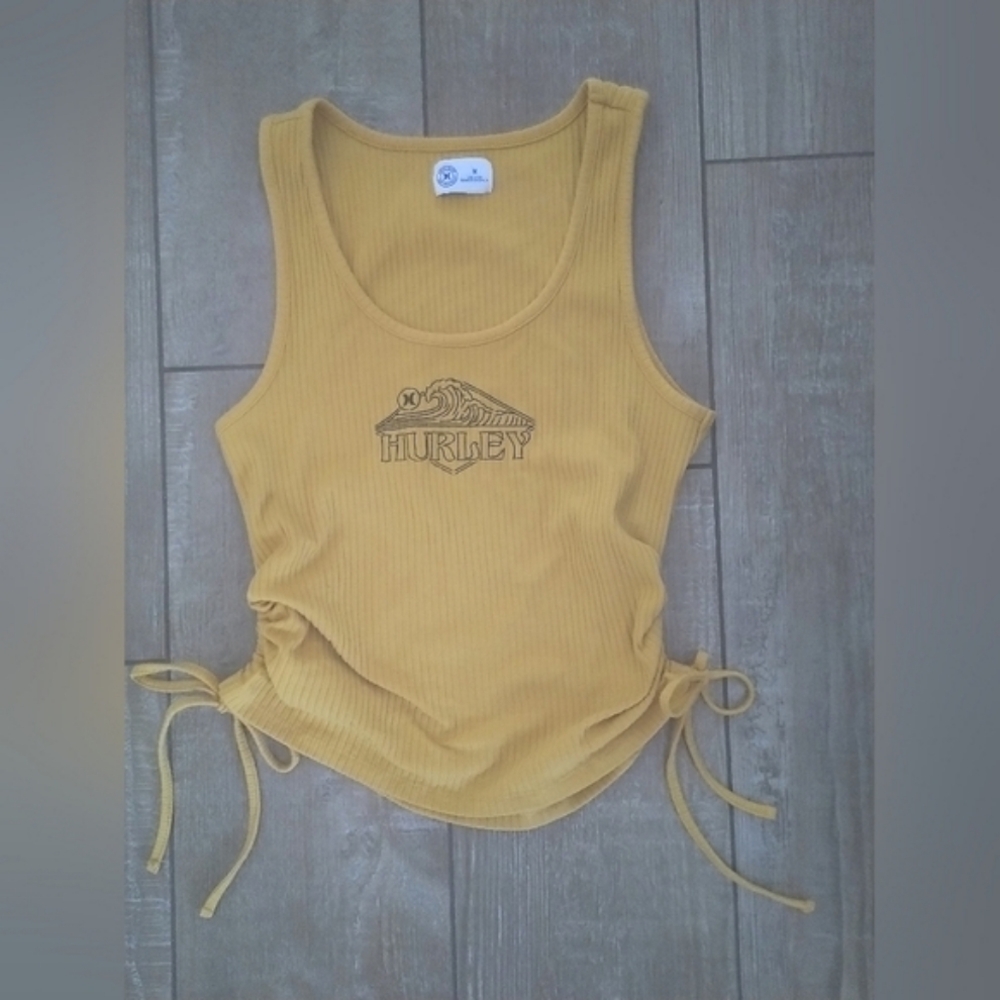 Hurley mustard yellow tank